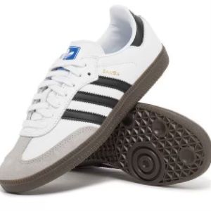 Adidas Women's Samba OG White/Black/Granite - 6.5 / WHITE